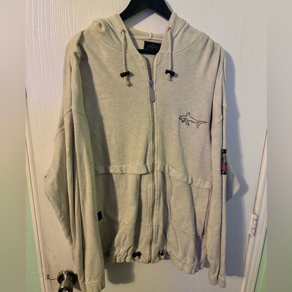 Greg Norman Attack Life Zip-Up Hooded Sweatshirt